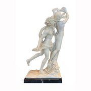 Estatua de Apolo y Dafne en mármol de Carrara