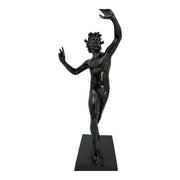 Statuetta di bronzo del fauno danzante