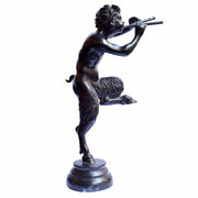 Statua in bronzo fauno 40,5 cm