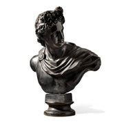Apollo Bronze Bust copy of the original from the Vatican Museums