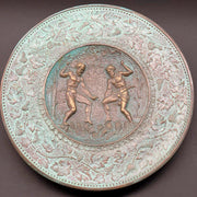 Bronze Relief Plate with Mythological Scene