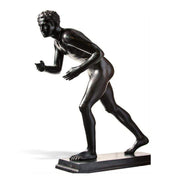 Bronze Statue of a Running Man from the Villa of the Papyri in Herculaneum