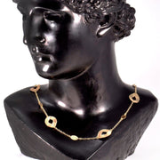 Slave style necklace silver 925