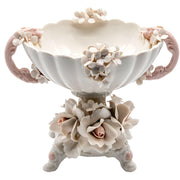 Fine porcelain centerpiece with flowers | Museum Shop Italy